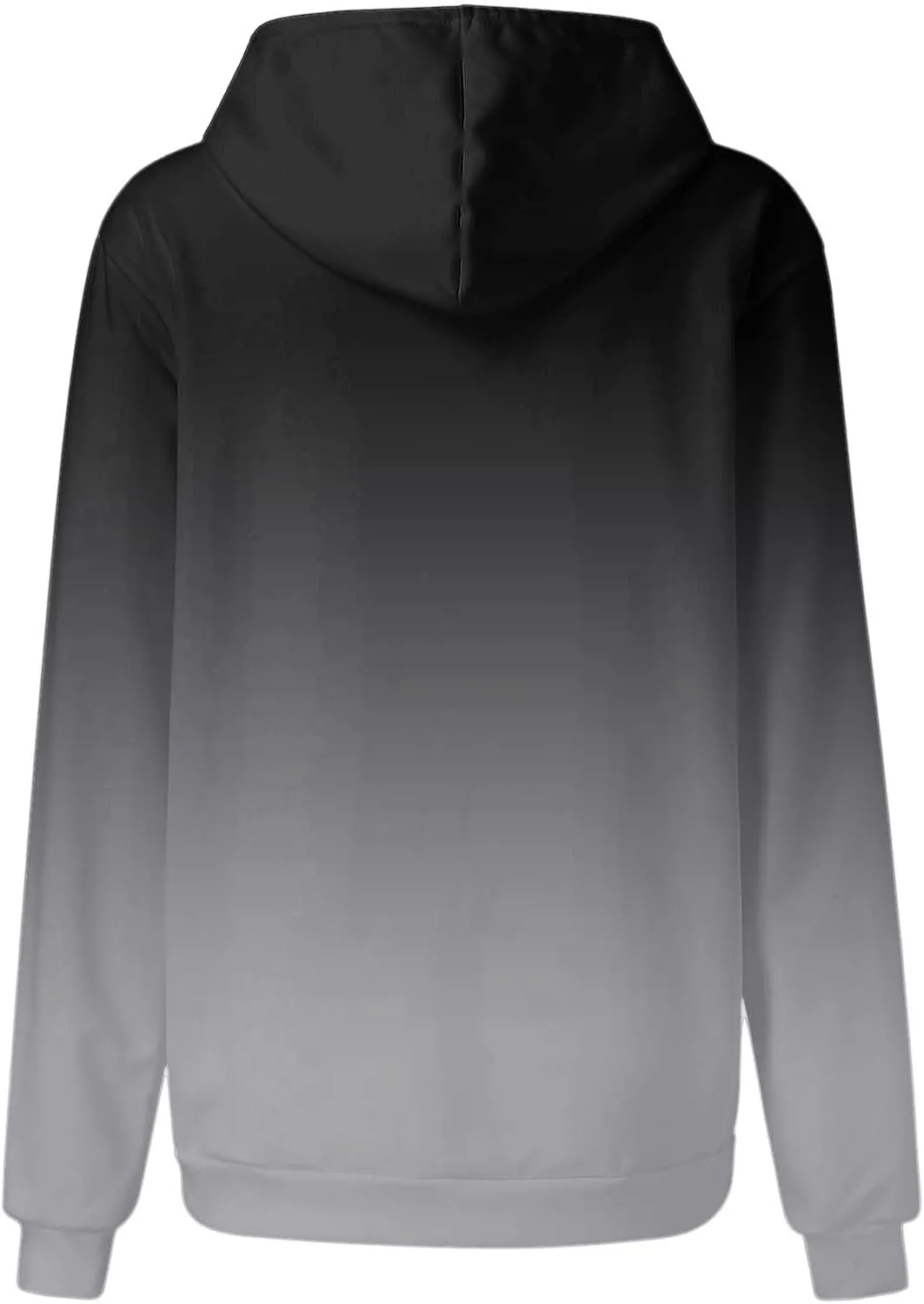 GOFULY Womens Long Sleeve Tops Drawstring Pullover Tops Fall Tie Dye Light Weight Hoodies Loose Fit Business Casual Clothes