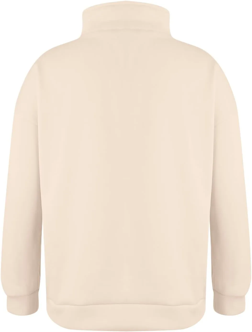Half Zip Up Hoodies For Women Crop Women's Fall Sweatshirt Long Sleeve Kangaroo Pocket Pullover Tops Loose Fit Sweatshirts