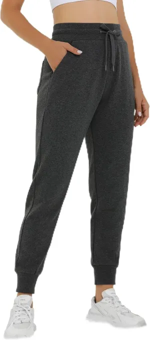 Heathyoga Fleece Lined Joggers for Women Thermal Sweatpants for Women Joggers with Pockets Workout Pants Running Pants