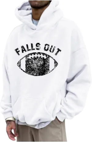 Hoodies for Men Pullover Mens Hooded Sweatshirt Plaid Hooded Tops Casual Printed Long Sleeve Sweater Pullover Loose