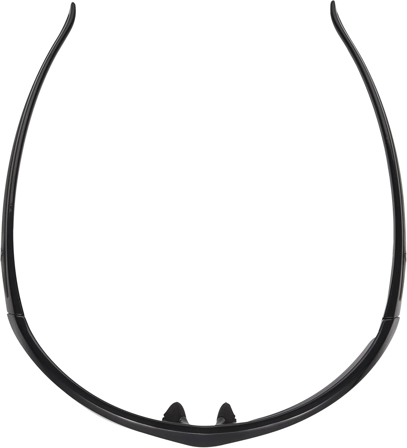 IRONMAN Ready Wrap-Around Sport Sunglasses for Men, Shiny Black, 71mm