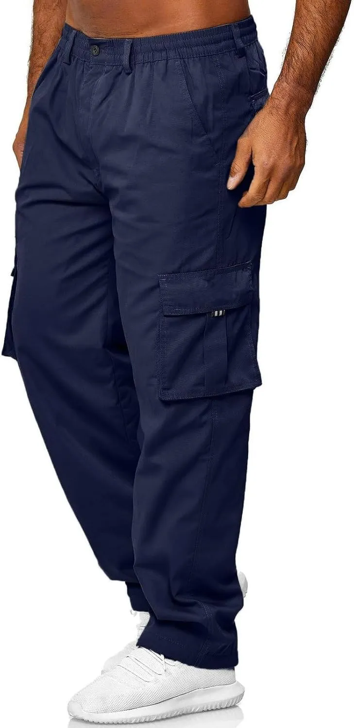 Jogger Activewear Pants Security Uniform Pants for Men Workout Sets for Gym Big Tall Casual Pant Breathable Pant