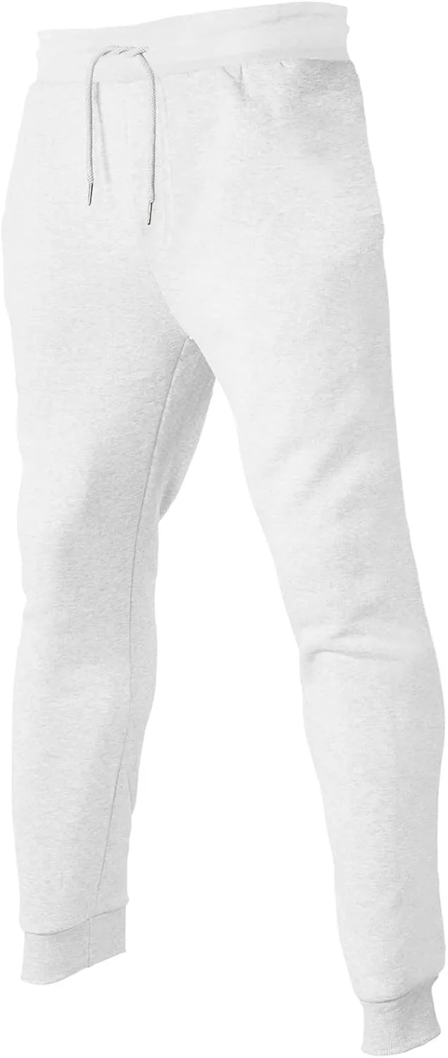 Joggers for Men Big and Tall Heavyweight Fleece Joggers Sweatpants Slim Fit Mens Athletic Jogger Pants with Pockets