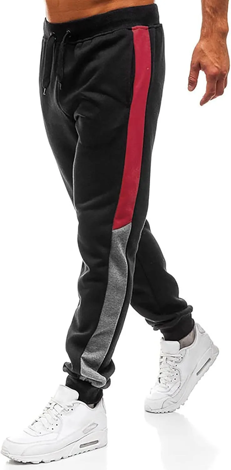 Joggers for Men Big and Tall, Men's Workout Slim Gym Joggers Pants,Sport Training Tapered Sweatpants,Casual Athletics Joggers