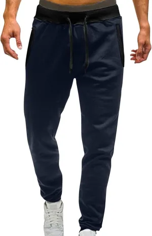 Joggers for Men Big and Tall, Men's Workout Slim Gym Joggers Pants,Sport Training Tapered Sweatpants,Casual Athletics Joggers