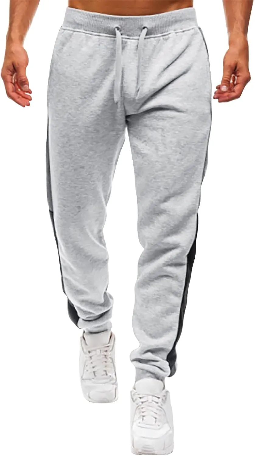 Joggers for Men Big and Tall, Men's Workout Slim Gym Joggers Pants,Sport Training Tapered Sweatpants,Casual Athletics Joggers