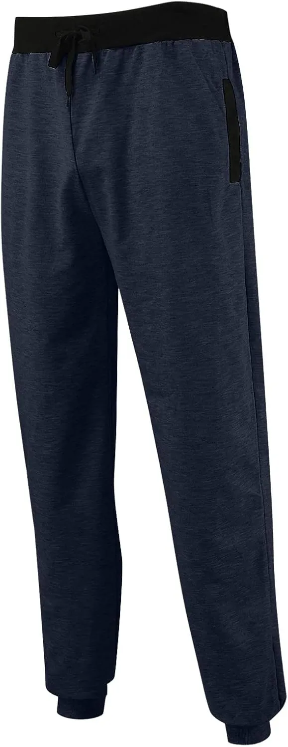 Joggers for Men Big and Tall, Men's Workout Slim Gym Joggers Pants,Sport Training Tapered Sweatpants,Casual Athletics Joggers