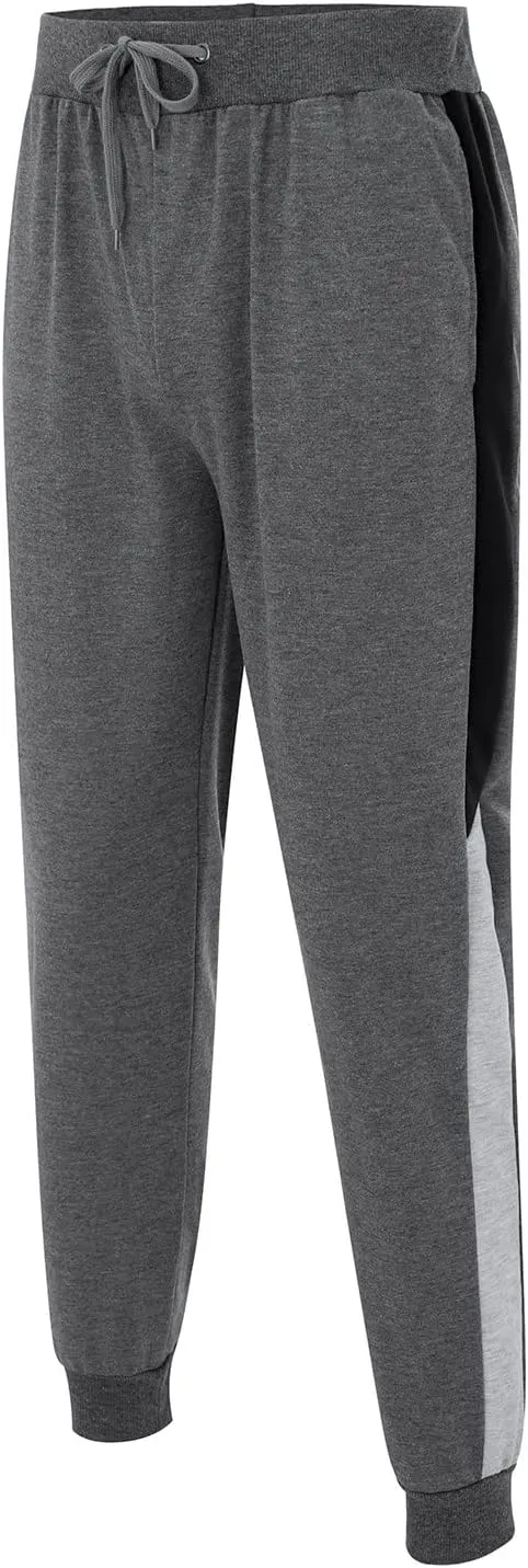 Joggers for Men Big and Tall, Men's Workout Slim Gym Joggers Pants,Sport Training Tapered Sweatpants,Casual Athletics Joggers