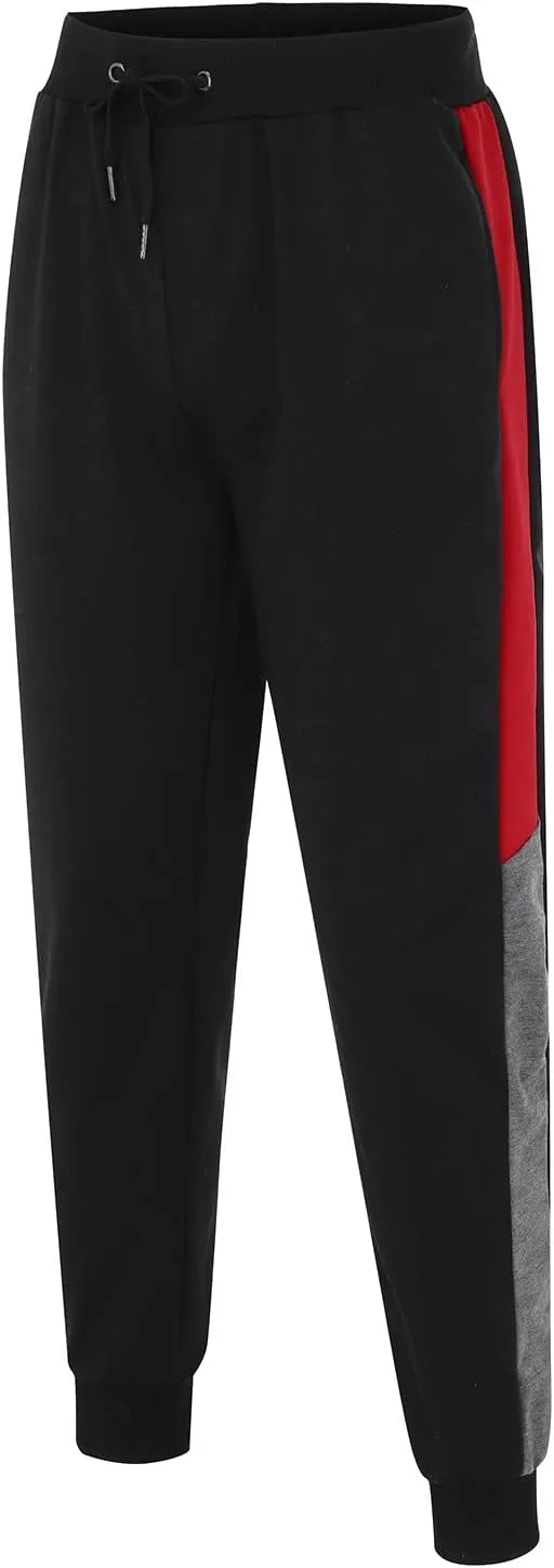 Joggers for Men Big and Tall, Men's Workout Slim Gym Joggers Pants,Sport Training Tapered Sweatpants,Casual Athletics Joggers