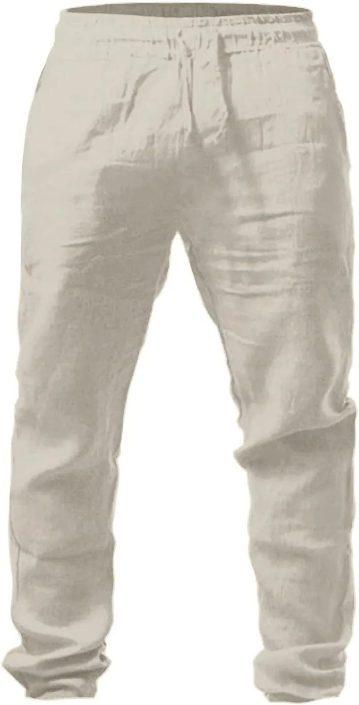 Joggers for Men UK Loose Fit Joggers Sweatpants Sport Chino Pant Comfort Soft Jogging Jogger