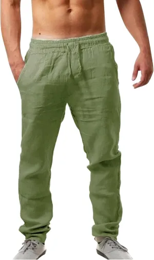 Joggers for Men UK Loose Fit Joggers Sweatpants Sport Chino Pant Comfort Soft Jogging Jogger