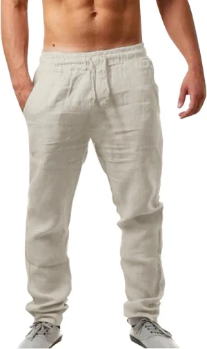 Joggers for Men UK Loose Fit Joggers Sweatpants Sport Chino Pant Comfort Soft Jogging Jogger