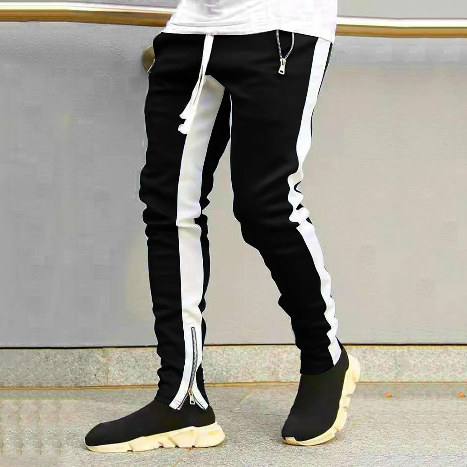 Joggers for Men,Men's Athletic Joggers Casual Gym Sweatpants Workout Running Track Pants Streetwear Pants with Pocket