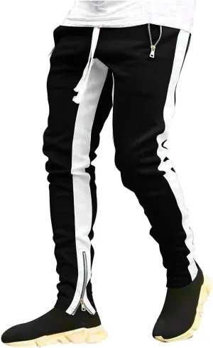 Joggers for Men,Men's Athletic Joggers Casual Gym Sweatpants Workout Running Track Pants Streetwear Pants with Pocket