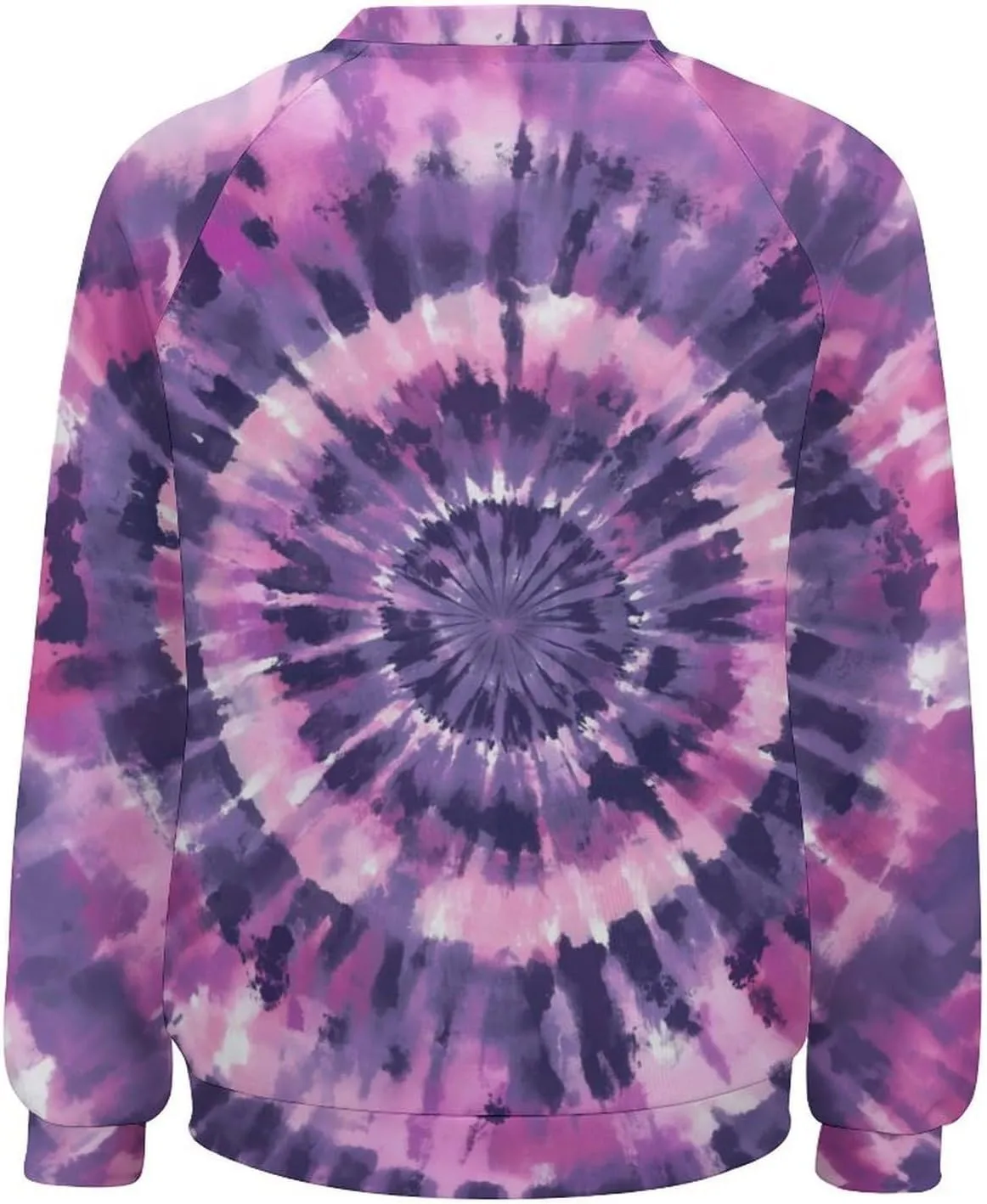 JooMeryer Tie Dye Sweatshirt for Women Long Sleeve Lightweight Oversize Pullover Sweatshirts
