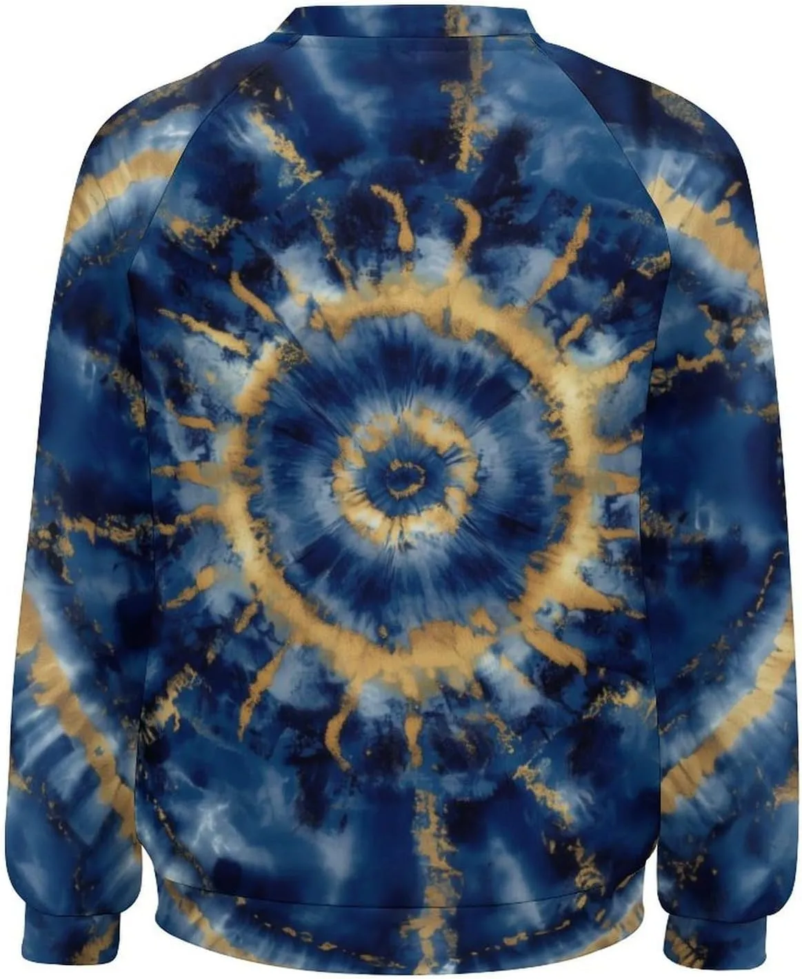 JooMeryer Tie Dye Sweatshirt for Women Long Sleeve Lightweight Oversize Pullover Sweatshirts