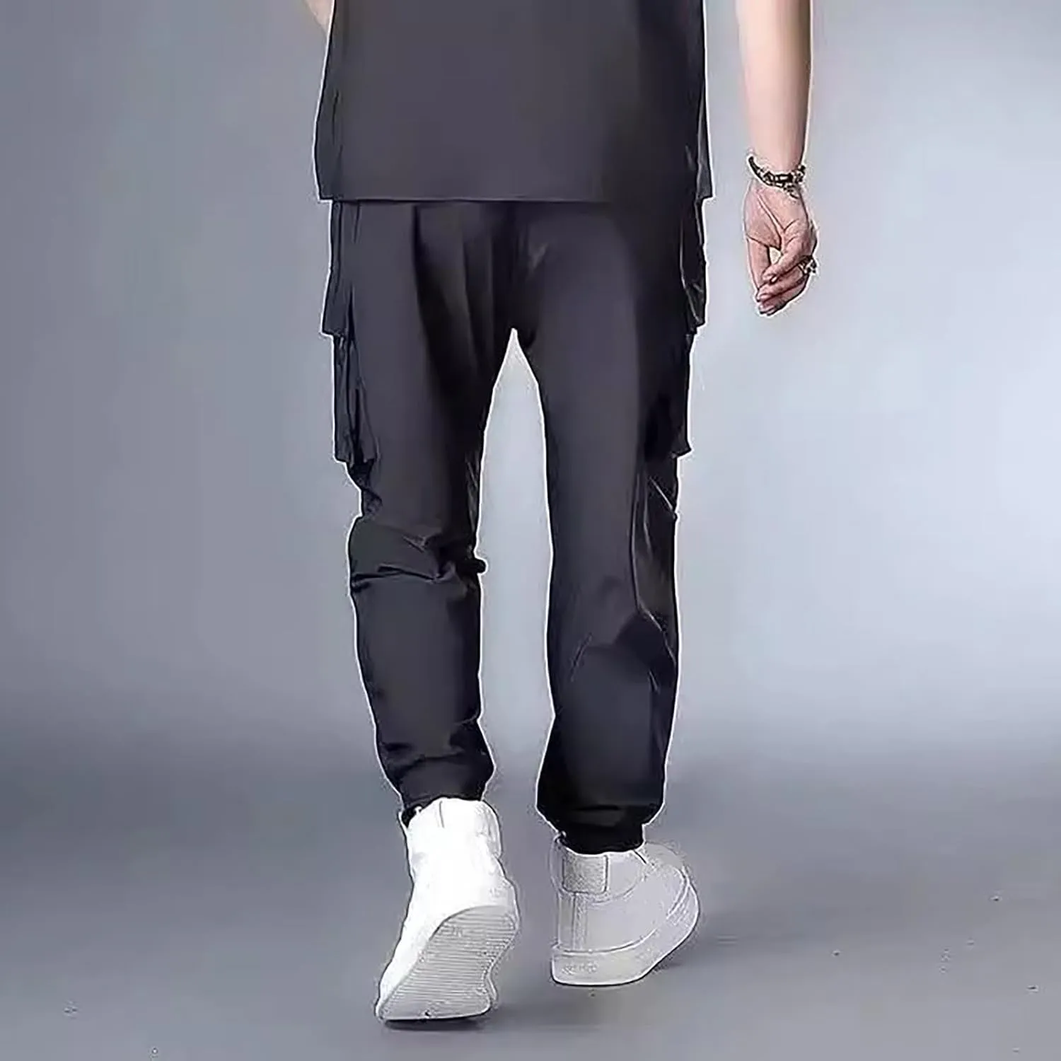 LCMTWX Mens Joggers Couple Dry Trousers Outdoor Men Quik Pants Men's Pants Active Athletic Workout Jogger
