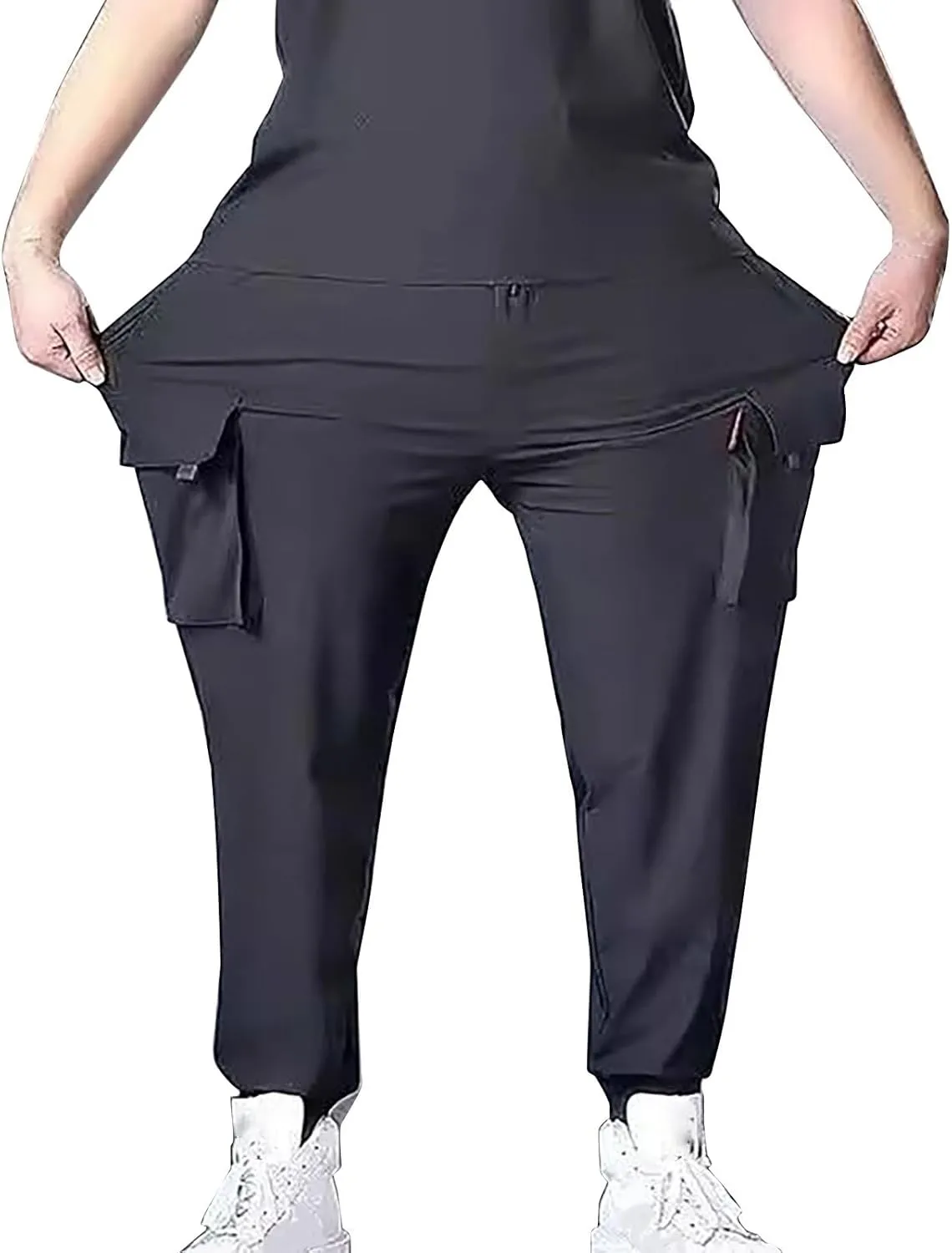 LCMTWX Mens Joggers Couple Dry Trousers Outdoor Men Quik Pants Men's Pants Active Athletic Workout Jogger