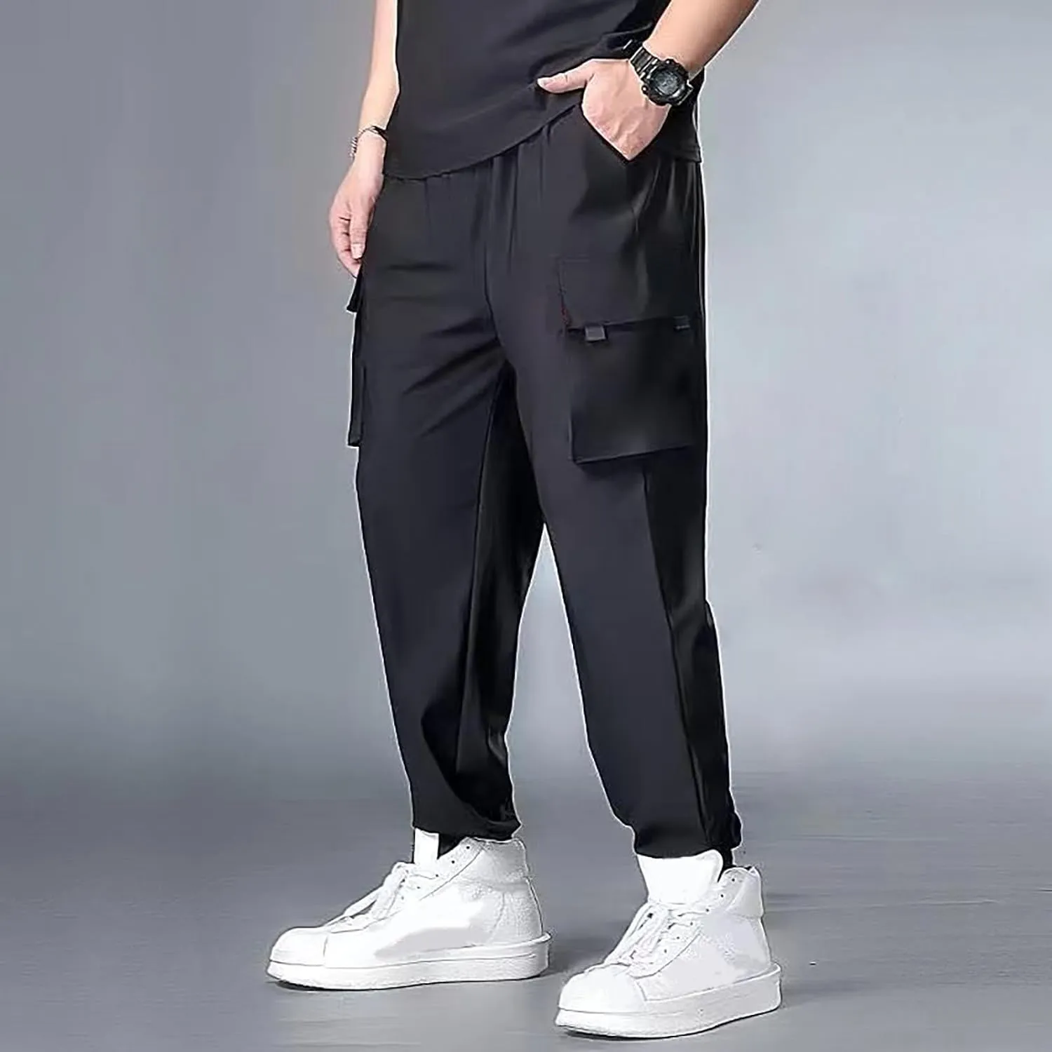 LCMTWX Mens Joggers Couple Dry Trousers Outdoor Men Quik Pants Men's Pants Active Athletic Workout Jogger