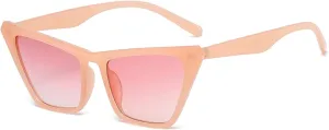 Melrose Sexy Cat Eye Sunglasses for Women Vintage Retro Cateye Frame Trendy Sun Glasses 13041