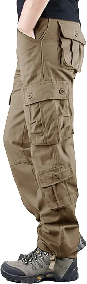 Men's Athletic Joggers Casual Gym Sweatpants Relaxed Fit Workout Running Track Pants with Pockets Mens Cargo Pants