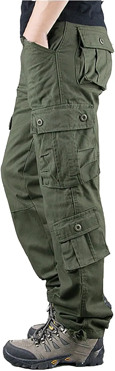 Men's Athletic Joggers Casual Gym Sweatpants Relaxed Fit Workout Running Track Pants with Pockets Mens Cargo Pants