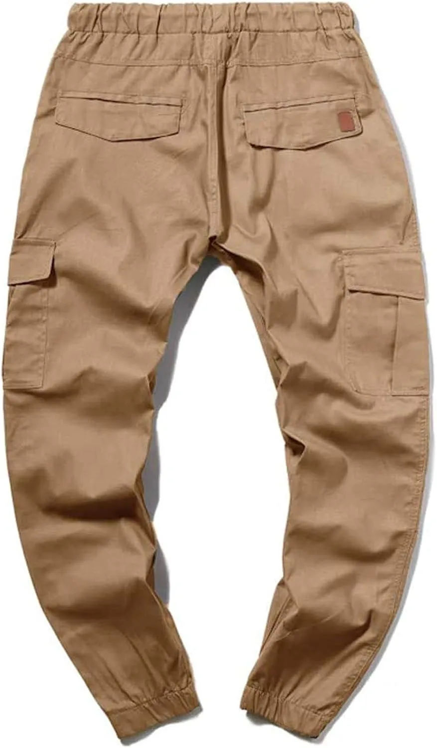 Mens Cargo Joggers Pants White Jeans Men Relaxed Fit Sweatpants Dress Pants Stacked Sweatpants Men Long Jogger