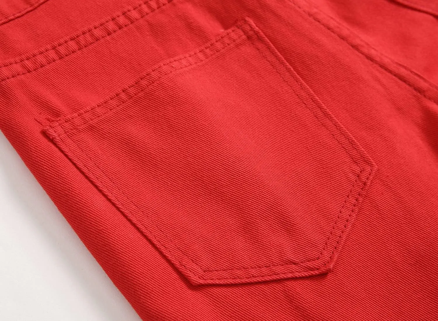 Men's Distressed Stretch Ripped Jeans Vintage Zipper Holes Hip Denim Pants Straight Skinny Fit Jeans