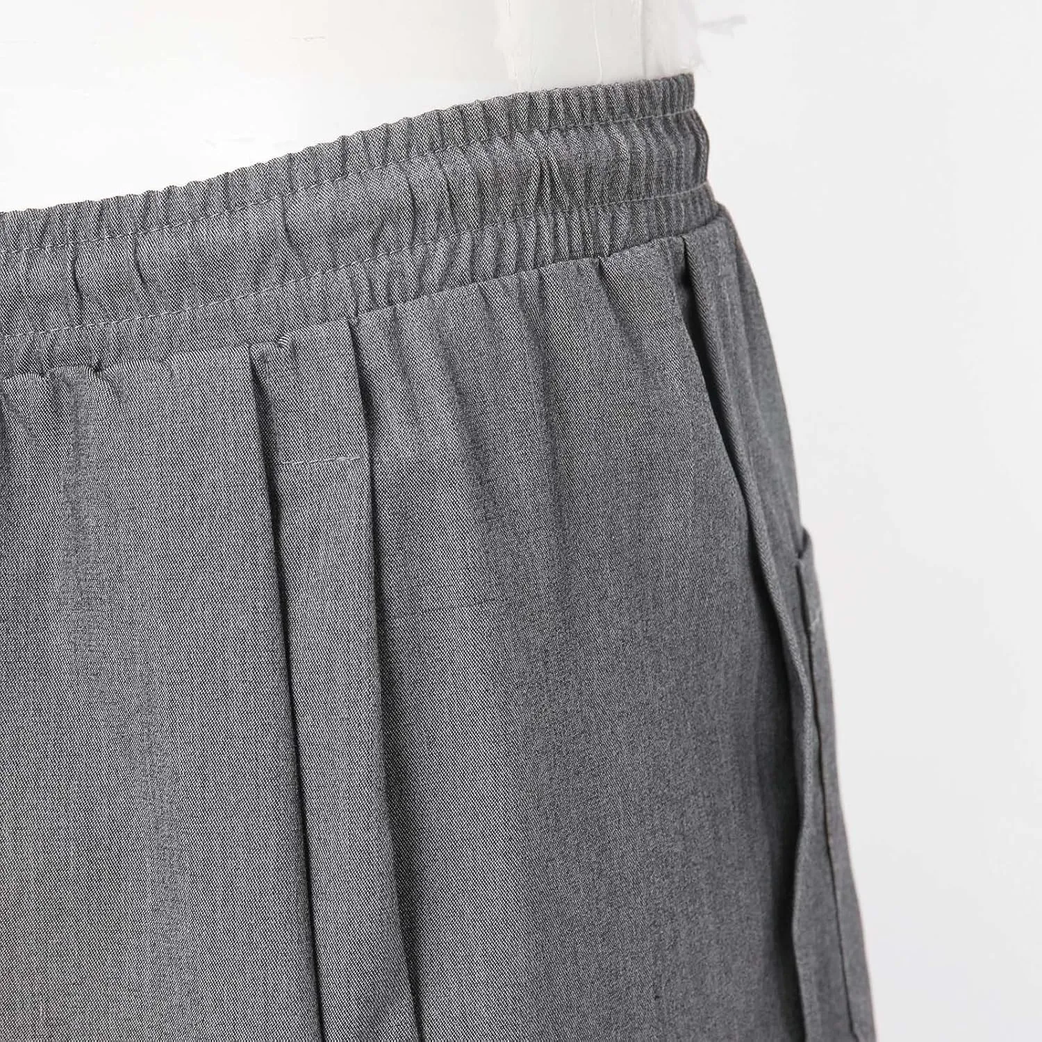 Mens Four Seasons Retro Loose Harlan Trousers Simple Straight Wide Leg Pants Sport Trousers