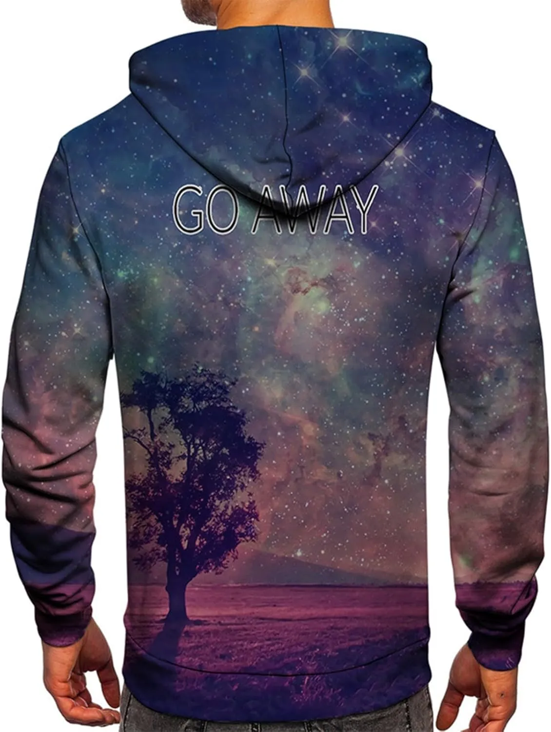 Mens Graphic Hoodies Oversized Lightweight Loose Tie Dye Printed Hooded Casual Fashion Sports Sweatshirt Fleece