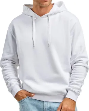 Mens Hoodies Pullover, Men's Workout Hoodie Lightweight Gym Athletic Sweatshirt Fashion Pullover Hooded Coats with Pocket