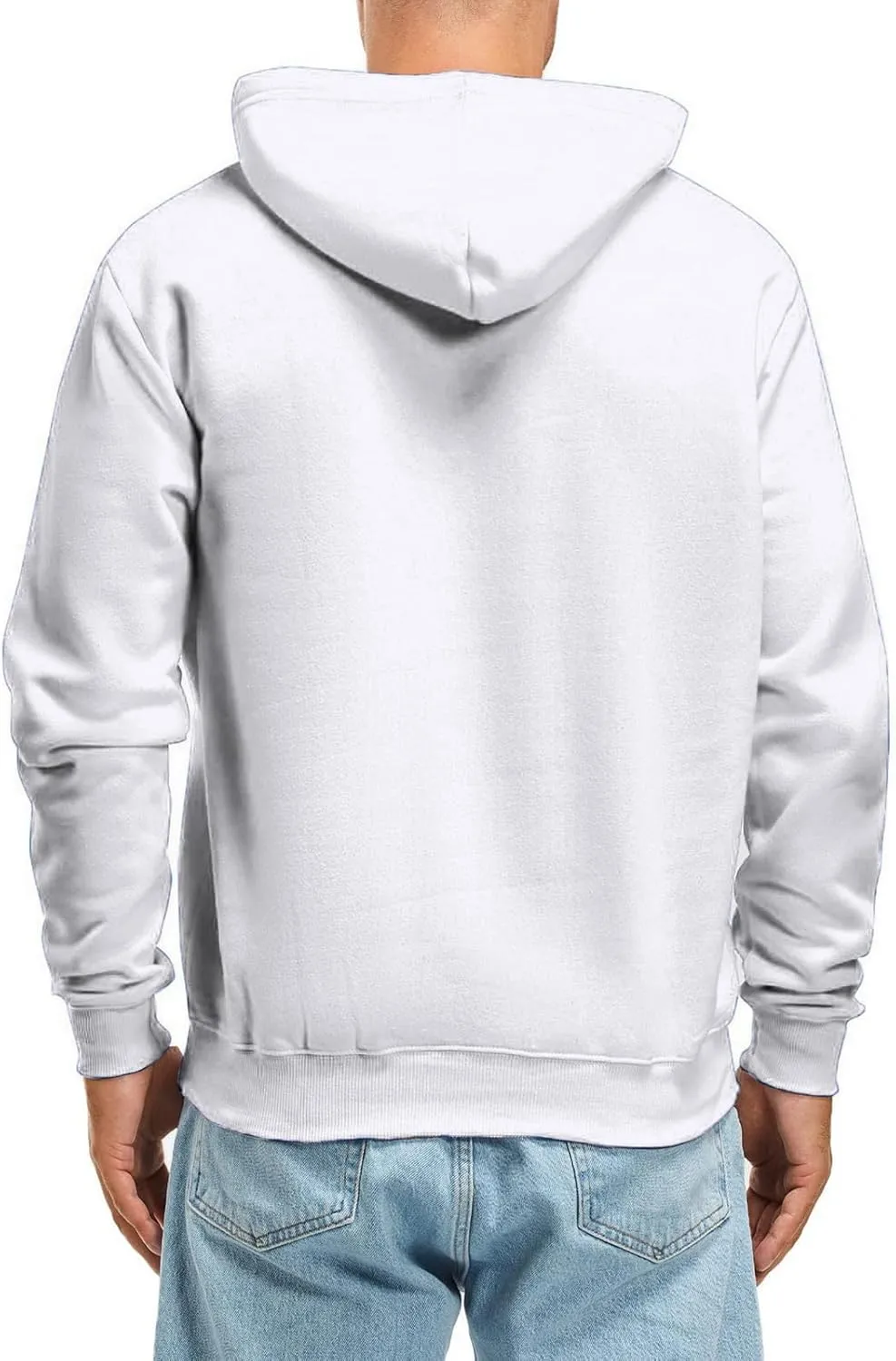 Mens Hoodies Pullover, Men's Workout Hoodie Lightweight Gym Athletic Sweatshirt Fashion Pullover Hooded Coats with Pocket