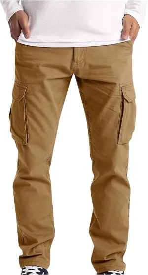 Mens Joggers Comfort Fit Joggers Sweat Pants Summer Sport Cargo Combat Pant Soft Jogging