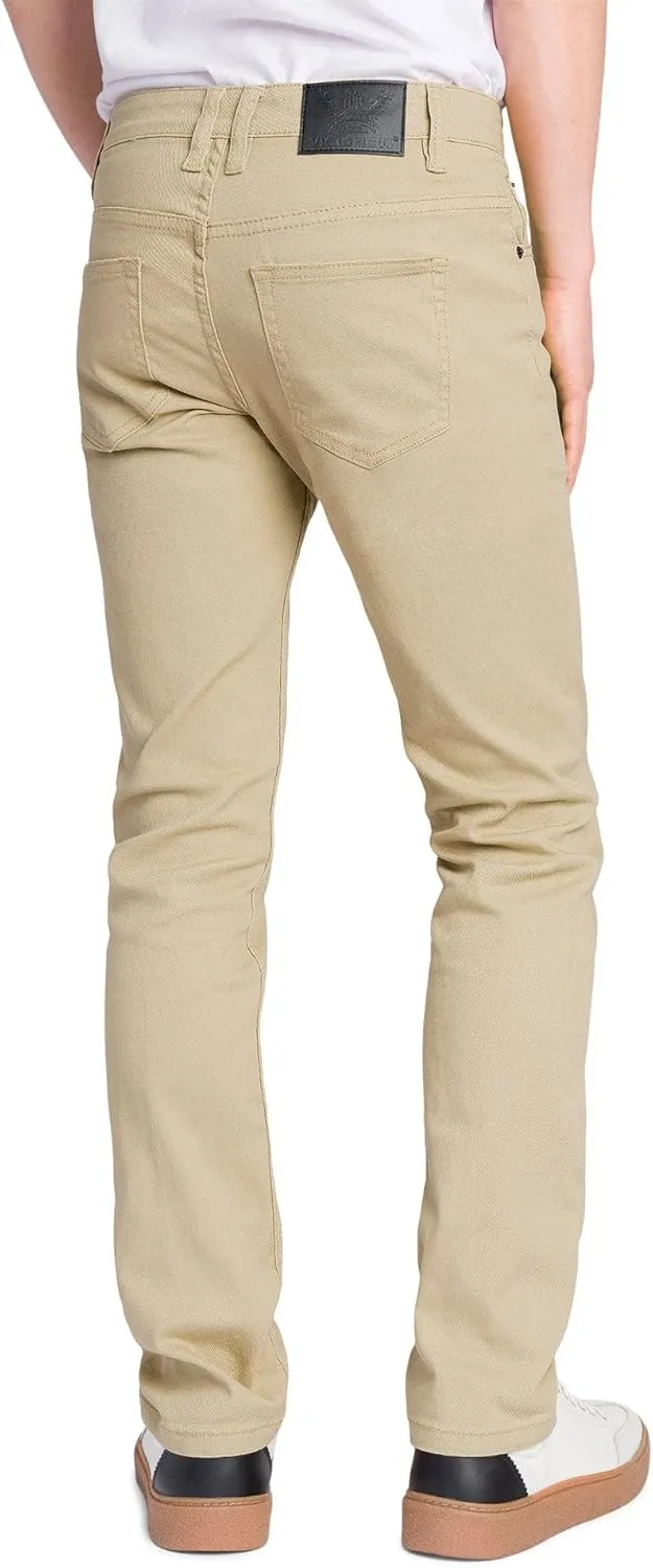 Men's Skinny Fit Color Stretch Jeans