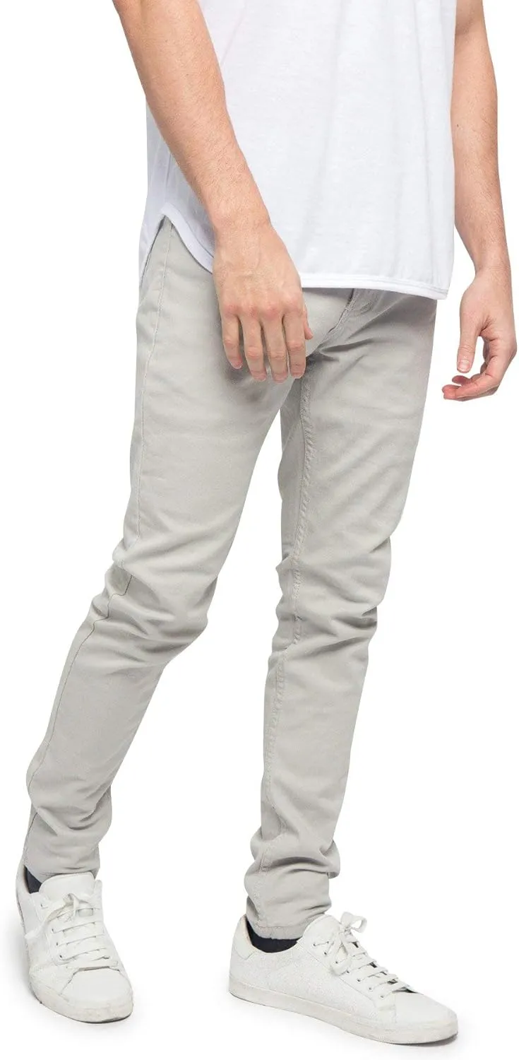 Men's Skinny Fit Color Stretch Jeans