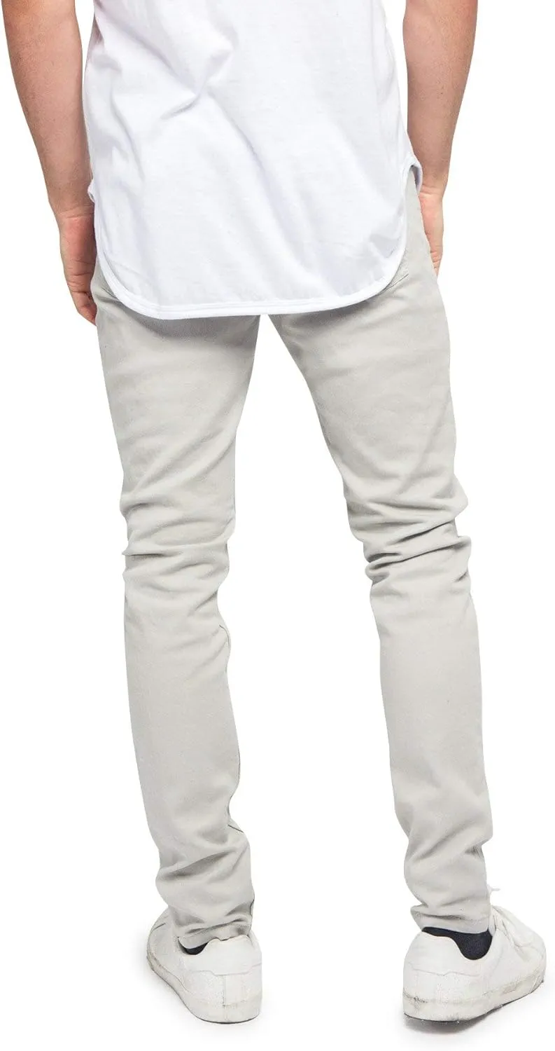 Men's Skinny Fit Color Stretch Jeans