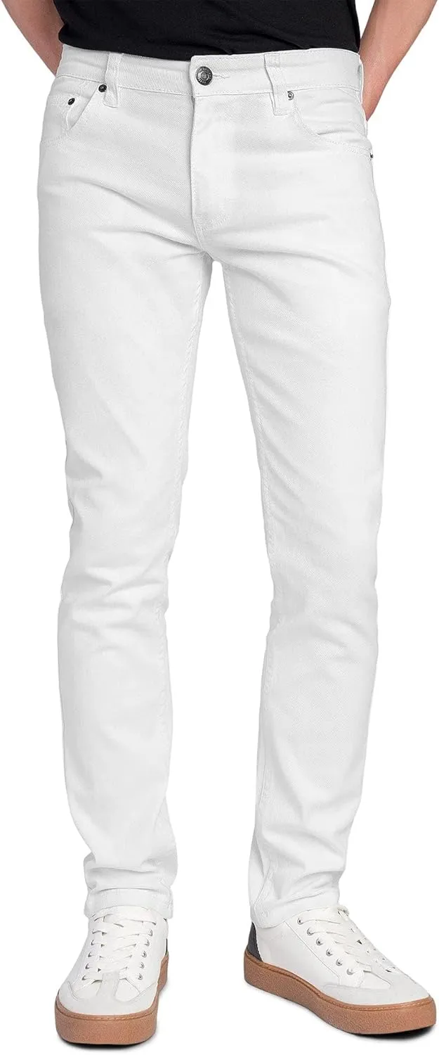 Men's Skinny Fit Color Stretch Jeans