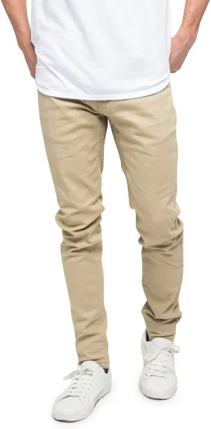 Men's Skinny Fit Color Stretch Jeans