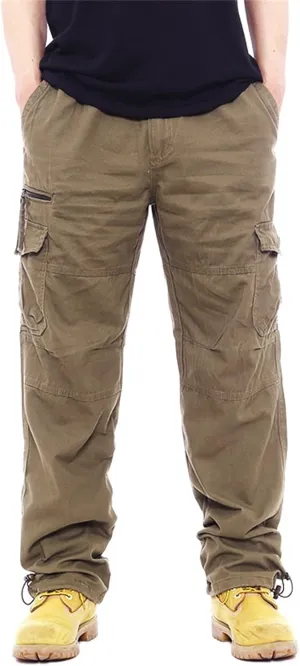 Men's Stacked Stretch Jeans Ripped Skinny Jeans Multi-Pocket Cargo Denim Fashion Distressed Straight Comfort Pants