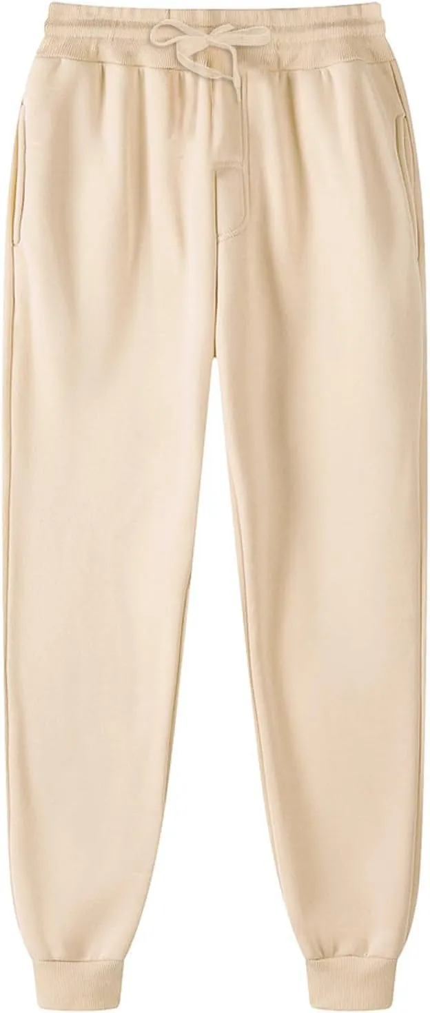 Mens Sweatpants Joggers Mens Lightweight Cargo Casual Sweatpants Elastic Waist Drawstring Sport Pants with Pockets 2024