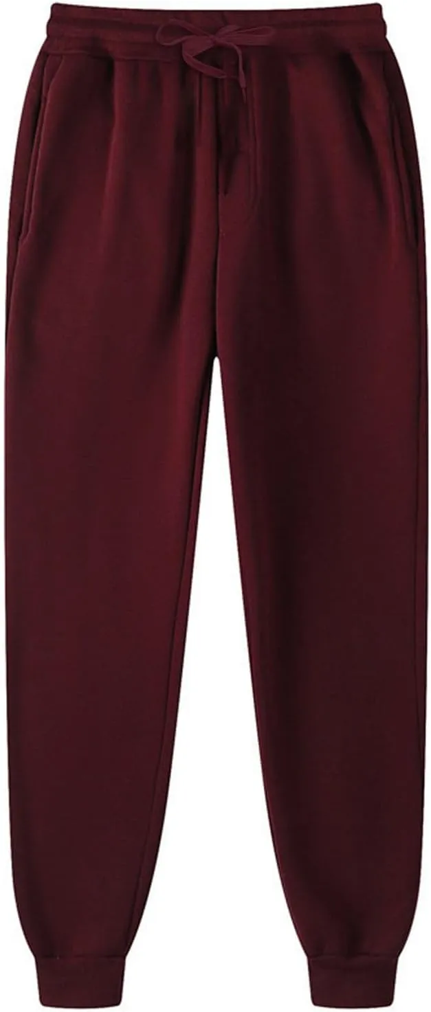 Mens Sweatpants Joggers Mens Lightweight Cargo Casual Sweatpants Elastic Waist Drawstring Sport Pants with Pockets 2024