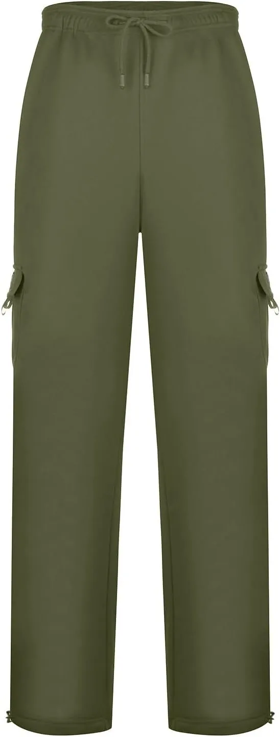 Mens Sweatpants Tall Men Outdoor Cargo Pant Lightweight Tactical Pant Hiking Jogger Classic Fit Multi Pockets 2024