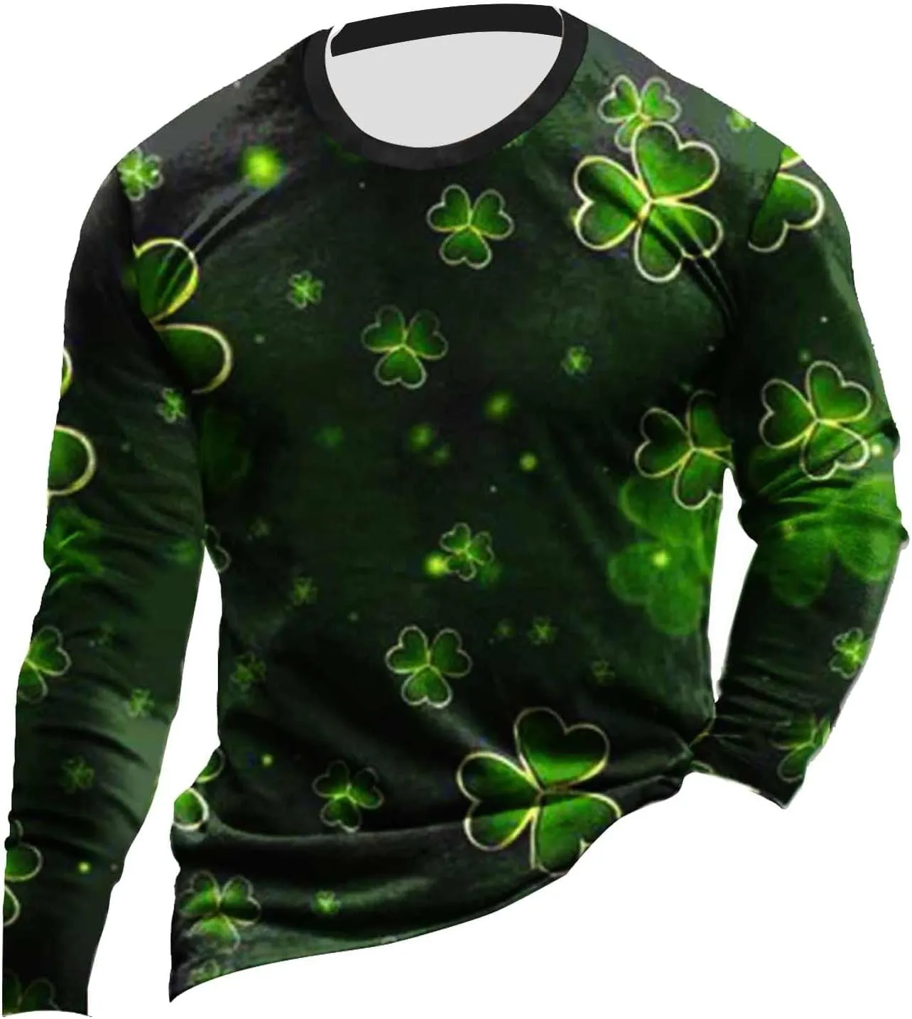 Men's USA Flag Graphic Pocket Pullover Long Sleeve Half Zipper Sweatshirt Warm Long Sleeve Sweatshirt Mens Crew