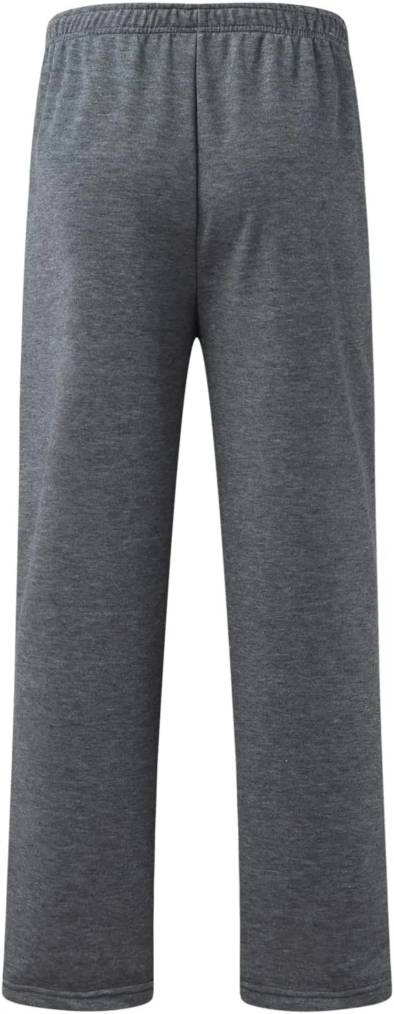Mens Workout Cargo Sweatpants Jogger Pants with Pockets Men's Chino Joggers Pants Fashion Baggy Big and Tall Track