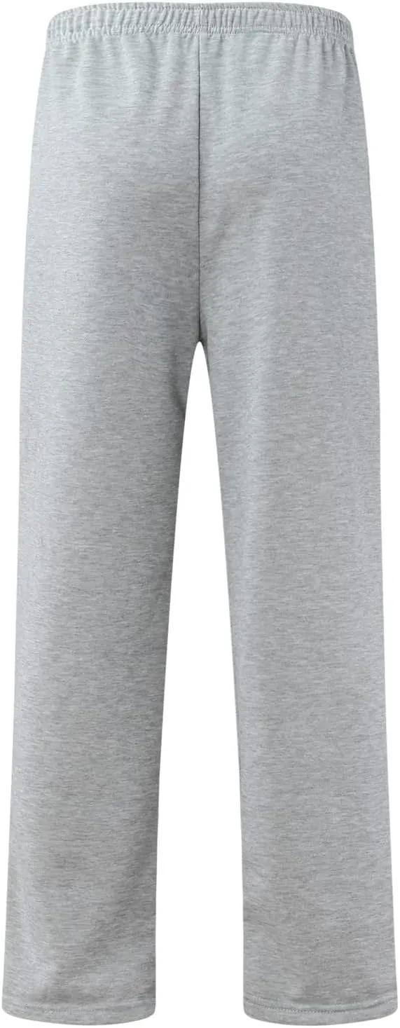 Mens Workout Cargo Sweatpants Jogger Pants with Pockets Men's Chino Joggers Pants Fashion Baggy Big and Tall Track