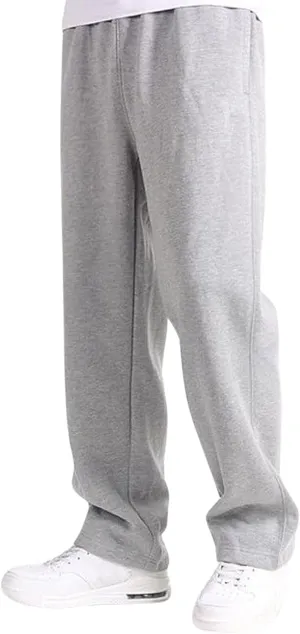 Mens Workout Cargo Sweatpants Jogger Pants with Pockets Men's Chino Joggers Pants Fashion Baggy Big and Tall Track
