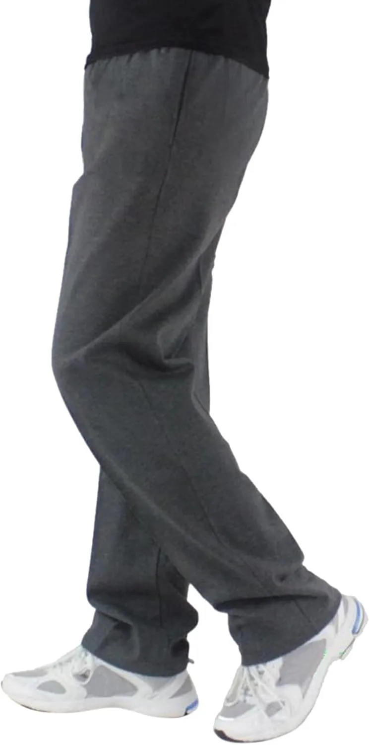 Mens Workout Cargo Sweatpants Jogger Pants with Pockets Men's Chino Joggers Pants Fashion Baggy Big and Tall Track