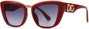 Metal Cat's Eye Women's sunglasses for women vintage glasses Eyewear