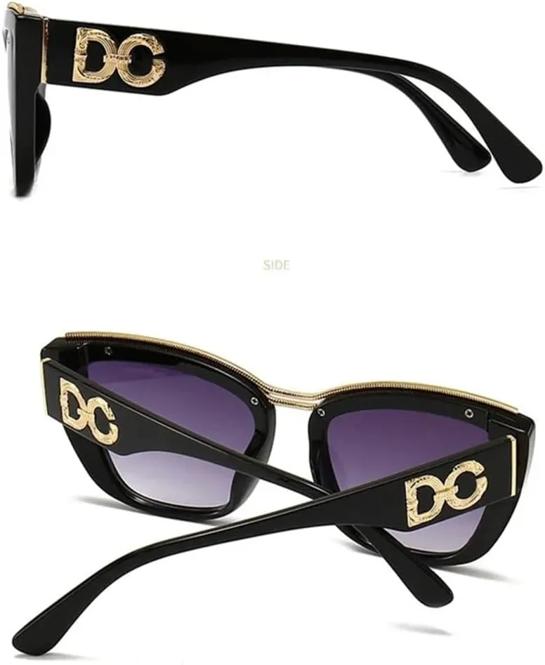 Metal Cat's Eye Women's sunglasses for women vintage glasses Eyewear