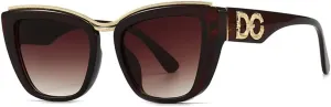 Metal Cat's Eye Women's sunglasses for women vintage glasses Eyewear